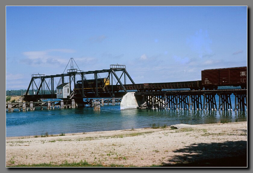 Train tressel closed